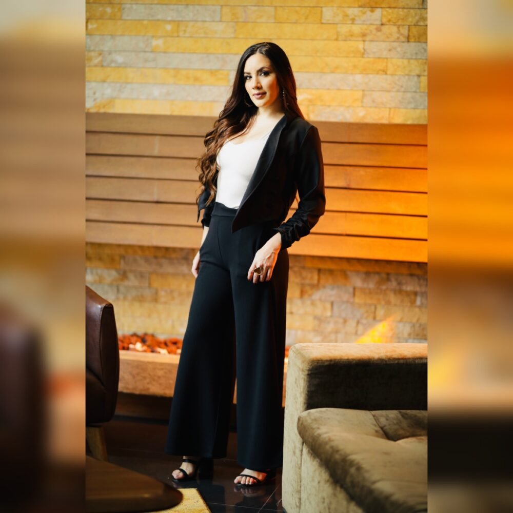 PANTALON PALAZO NEGRO - Imagen 2