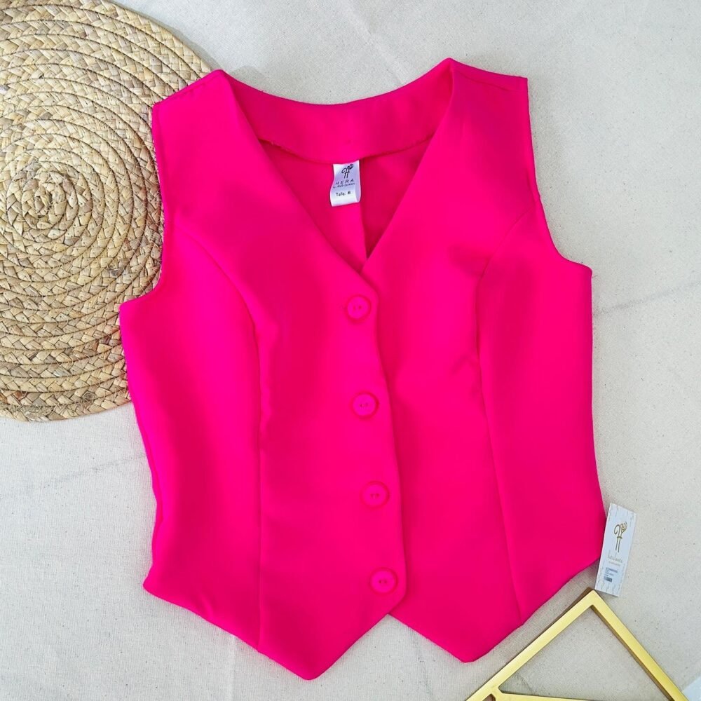 CHALECO MILAN FUCSIA