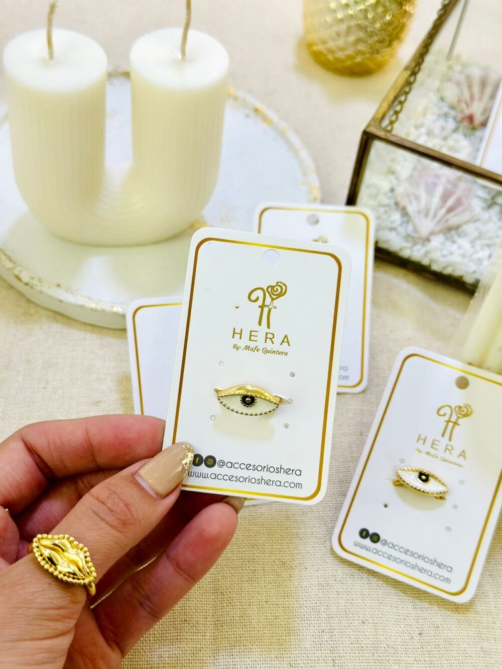 ANILLO MINIMALIST OJOS / BOCA - Imagen 6