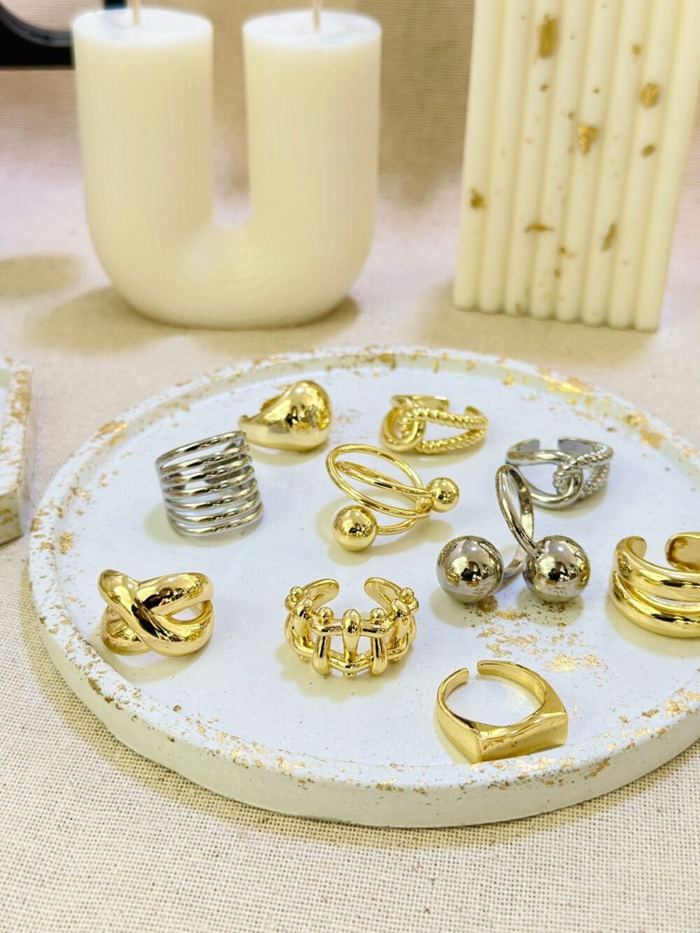 ANILLO GOLD CHUNKY
