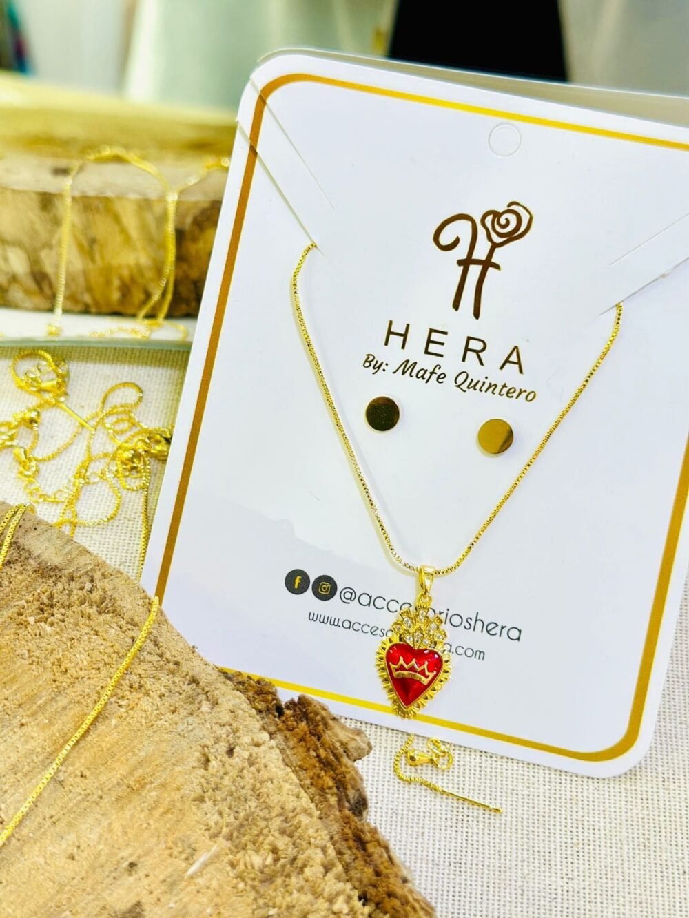 CADENA HEART ON FIRE - Imagen 2